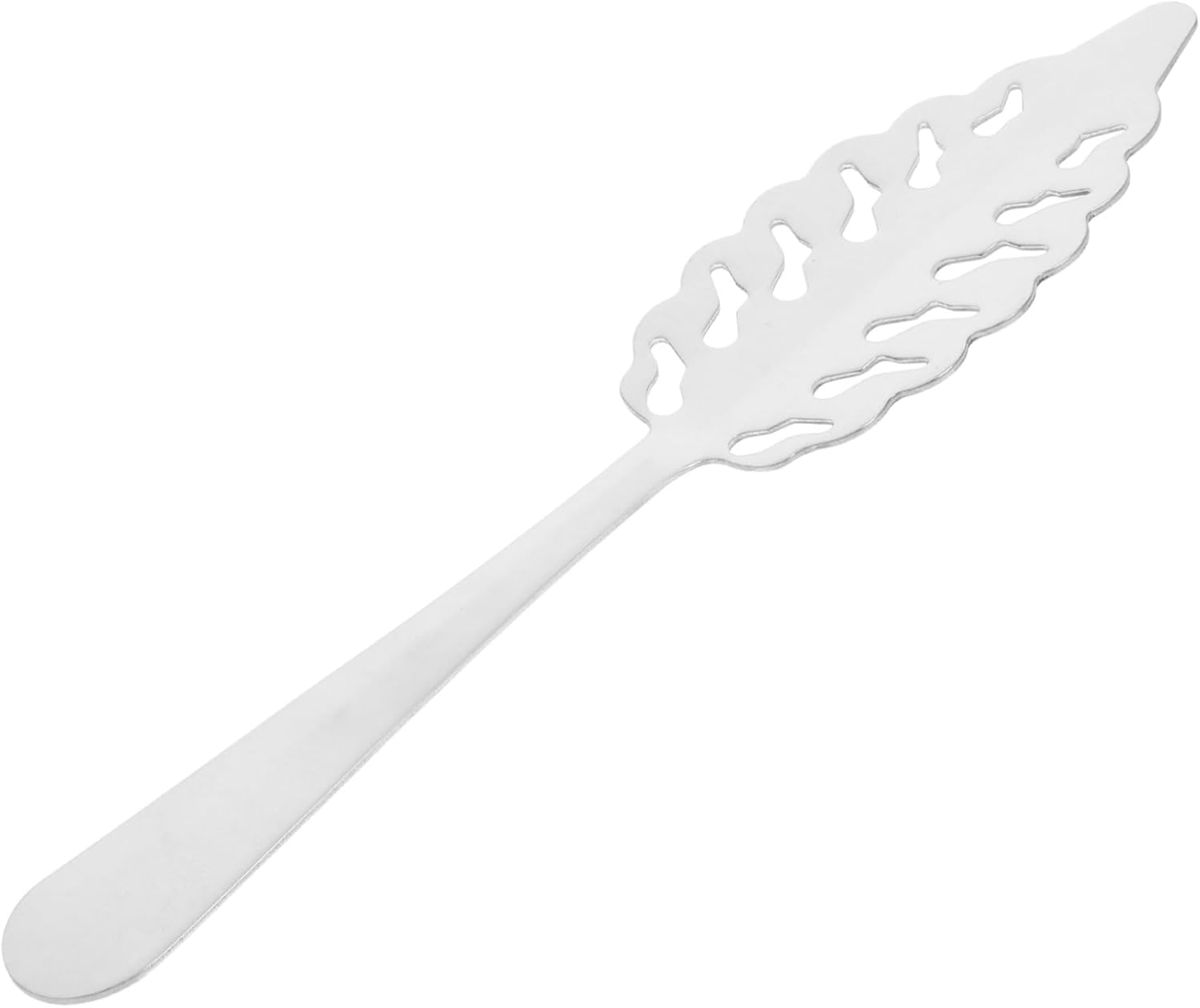 ERINGOGO Elegant Absinthe Spoon Stainless Steel Design Sugar Cube Strainer Tool Bar Filter for Absinthe ERINGOGO Elegant Absinthe Spoon Stainless Steel Design Sugar Cube Strainer Tool Bar Filter for Absinthe