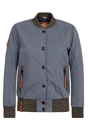 Naketano Chaqueta de mujer U Like Dirty acero S