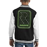 Kinder Jacke Cloud City 7 Rareware Green Wireframe Kid\'s Varsity Jacket
