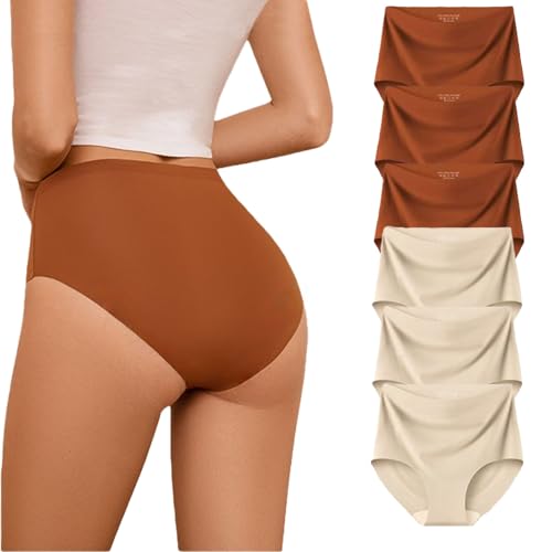 Calzoncillos invisibles cómodos para vestidos ajustados ropa interior de cintura alta S