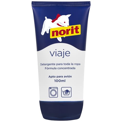 NORIT - Detergente para toda la ropa, a mano y a máquina, formato Viaje 100ml