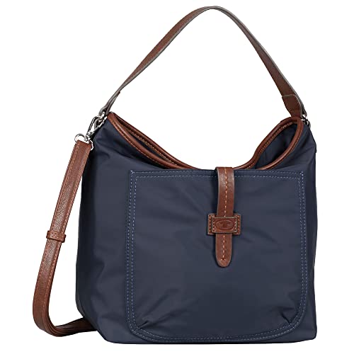 TOM TAILOR, REVA, Borsa Hobo, blu scuro Donna
