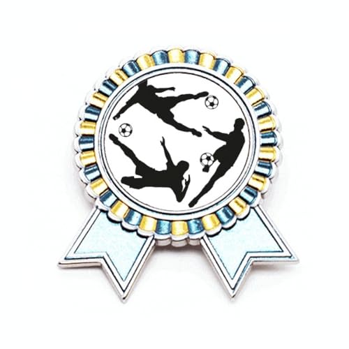 Winner Award Medal broche de football idéale pour récompenser un tournoi