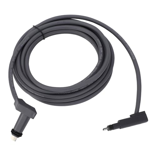 Cable de corriente satelital Zerodis de 4,6 m para conexión estable de internet de caucho 2