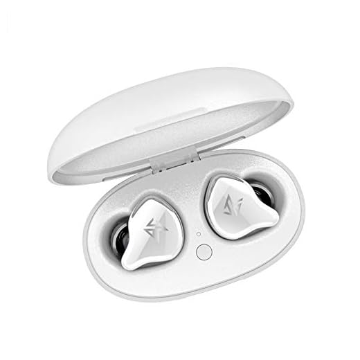 KZ S1 S1D TWS Bluetooth 5.0 Wireless in Ear Earphones Dynamic/Hybrid Technology Sport Earphones (S1D, White)