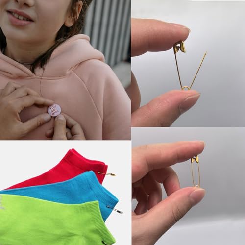 Save 50% on 1000PCS Rust-Resistant Safety Pins - Only $4.99 with Coupon