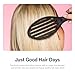 Gimme Beauty Vented Detangling Brush - Quick-Dry, Heat-Resistant Wet Brush for Thick or Thin Locks - Supports Healthy Hair - Flexible Curved Design for Fine Locks - Fine Hair
