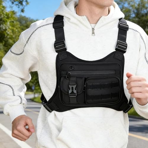 Chaleco multifución para correr cómodo en tus aventuras al aire libre con correas ajustables 2