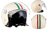 Größe & Gewicht: Das Produkt wiegt leichte 1050 Gramm (+-50g) und wird in den Größen XS–XXL (53-64cm) angeboten. Um die passende Größe herauszufinden, messen Sie Ihren Kopfumfang an der breitesten Stelle oberhalb Ihrer Ohren