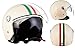 Produktbild ARMOR · AV-63 Italy Creme (Beige) · Jet-Helm · Scooter-Helm Bobber Motorrad-Helm Roller Chopper Mofa · ECE certified · Separate Visors · Click-n-Secure Clip · Tragetasche · XL (61-62cm)