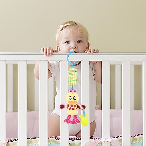 Brinquedo para pendurar bebês - Brinquedos para carros e carrinhos de bebê com animais coloridos | C