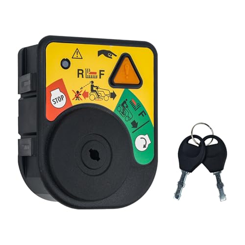 725-04227 Ignition Switch with 2 Keys - Compatible with Cub Cadet XT1 XT2 TB30R TB46 Fit Craftsman T1200/T1600 - Replaces 925-06119 925-04227 725-06119 Delta 2030-016