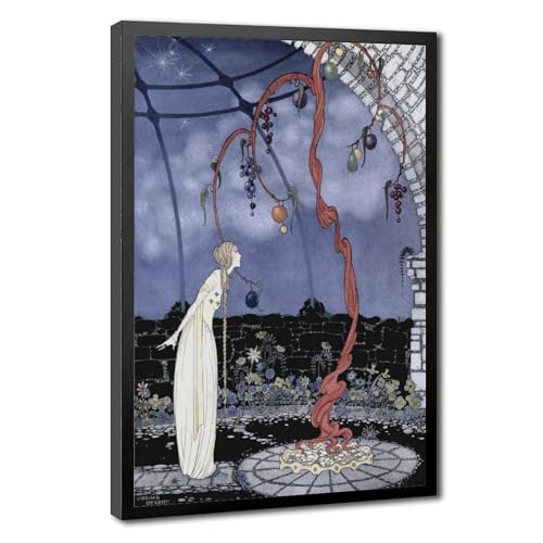 Toile Virginia Frances Sterrett arbre de Rosalie : déco murale poétique pour salon et bureau