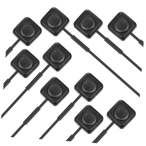 Interrupteur bouton-poussoir de voiture mini interrupteur à bascule de remplacement auto 10pcs
