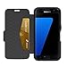OtterBox Strada Series Leather Wallet Case for Samsung Galaxy S7 - Non-Retail Packaging - (Onyx)