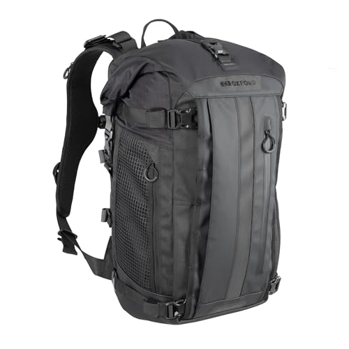 Oxford B-30 Motorcycle Backpack, 30L, Black