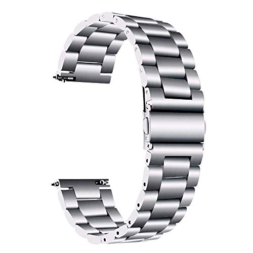 Correa de 24mm de acero inoxidable para relojes de 42 y 46mm