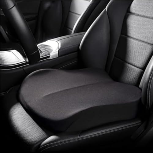 💖【Protezione ottimale】Progettati per il tuo comfort e benessere, questi cuscini per seggiolini auto offrono un'imbottitura solida e confortevole. Distribuiscono uniformemente il peso corporeo, riducono la pressione sulla colonna vertebrale e mantengono la loro forma. Migliorano anche il campo visivo del conducente.