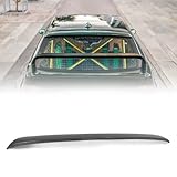 MODILOVER Rear Roof Spoiler, Compatible with 1992-1998 BMW 3 Series E36 2Dr, ABS Plastic AC Style Unpainted Car Window Top Spoiler Lip Wing