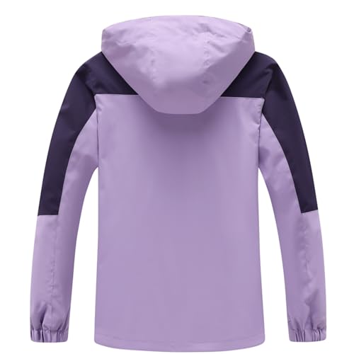 GIISAM Rain Jacket for Women, Women's Waterproof Lightweight Rain Jackets Packable Raincoat Windbreaker Coat with Hood - Image 3