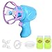 Produktbild RetroFun Bubble Machine für Kinder, elektrische Bubble Blower Seife Bubble Gun mit verschiedenen Mund Innen- und Outdoor-Spielen Partybevorzugungen