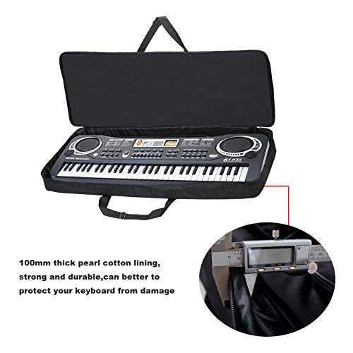 61 key keyboard bag with 10mm Cotton Padded Case Gig Bag thickened waterproof electronic piano cover case for electronic 40\'\'X16\'X6\'\'