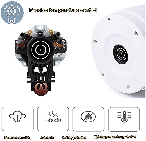 Tetera eléctrica cerámica inalámbrica 1.5 L 1000W miniatura 4