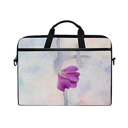 Housse pour ordinateur portable 14-15.4" motif silhouette ballet