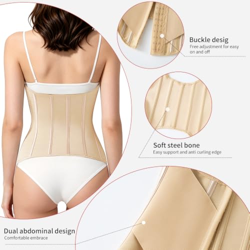 Image of Waist Trainer for Women Corset Shapewear Workout Waist Cincher