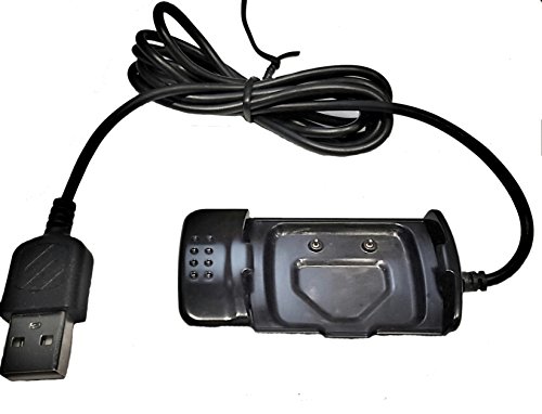 Scosche Rhythm+ USB Charger - Replacement USB Charger for Scosche Rhythm Plus Armband Heart Rate Monitor