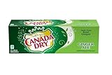 Canada Dry Zero Sugar Ginger Ale Fridge Pack Cans, 355 mL, 12 Pack