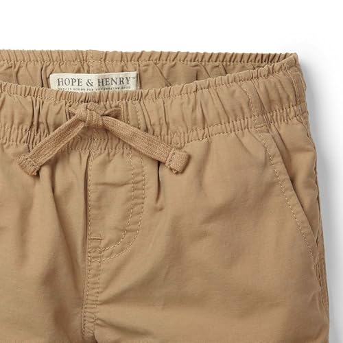 Hope & Henry Boys' Lined Pull-on Cargo Pants2