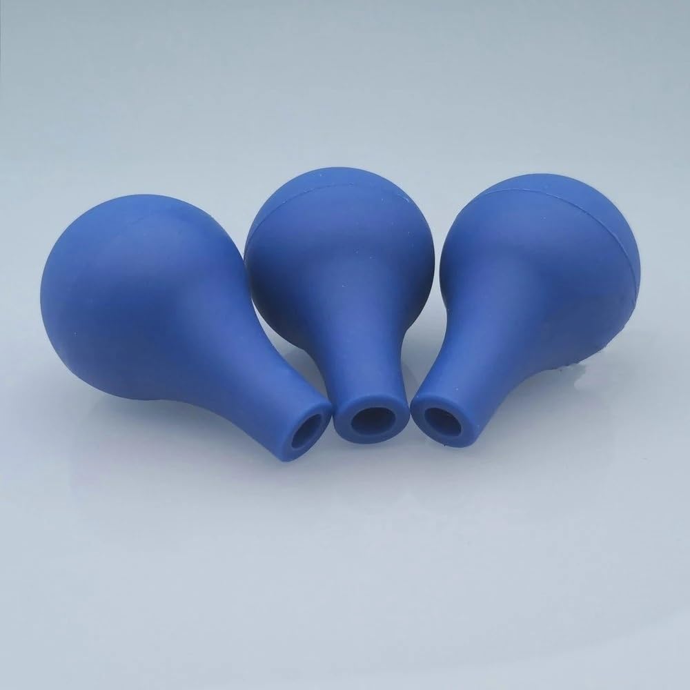 Gummisaugkugeln for Laborpipetten aus Glas – Blaue Gummisaugkugel for Pipetten unter 10 ml(50pcs)