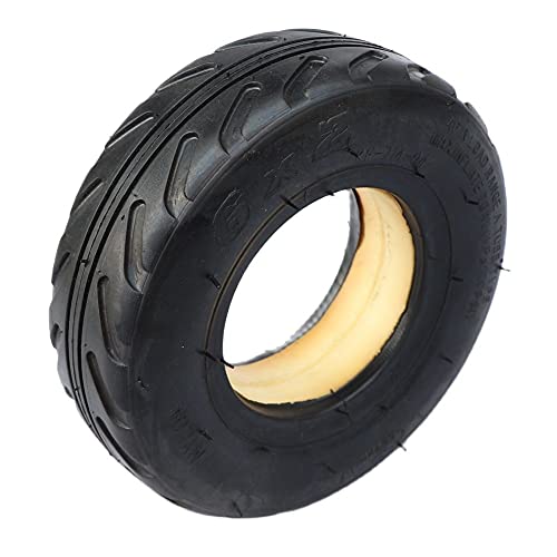 Ruedas Patinete EléCtrico Antipinchazos 6x2 neumático sólido TUNIO INTERIOR Neumático for scooter eléctrico Silla de ruedas Camión Use 6 'neumático carretilla neumática carro