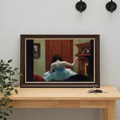 Toile New York Interior Edward Hopper solution déco murale bureau compact