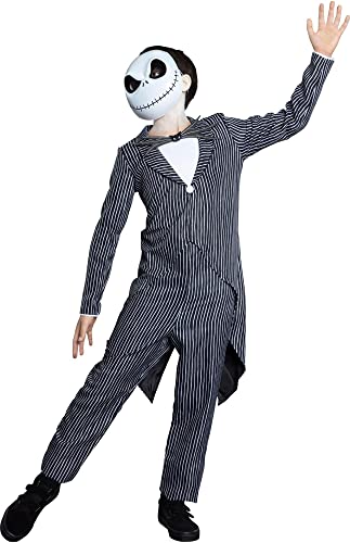 Party City Jack Skellington Costume For Boys, Disney, Nightmare Before Christmas, Large (12-14), With Accessories #TOP2