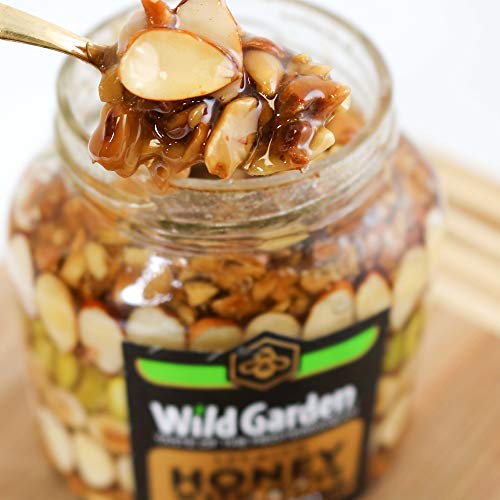 Wild Garden Premium Honey with Nuts, 14 OZ (Pack - 2)