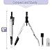Mr. Pen- Convertible Compass, Extra Lead Refills, Compass Geometry Tool, Compass Drawing Compass, Geometry Compass, Math Compass, Drafting Compass Math, Drafting Tools, Math Compass for Geometry