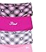 Victoria's Secret PINK Women's No Show Cheeky Underwear,Heritage Pink Plaid Pack (M)