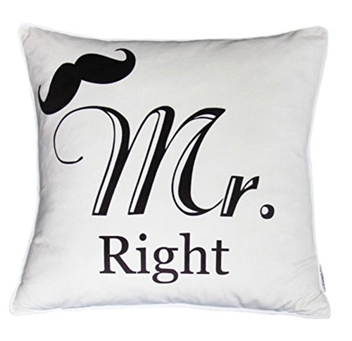 Coussin minimaliste 45x45 cm en coton PP version B pour canapé