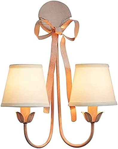 DIMENSIONI: Altezza totale: 44 cm, Diametro paralume: 36,5 cm, Profondità: 16 cm, Peso: 1,1 kg, Colore: Oro, Rosa, Voltaggio: 110 V-240 V. Potenza: 0 W-60 W. Progettata per il montaggio a parete, puoi installarla in base alle tue preferenze. Prima di installare la lampada da parete, scollegare l'alimentazione elettrica in casa e chiedere all'elettricista di aiutarti a installarla.