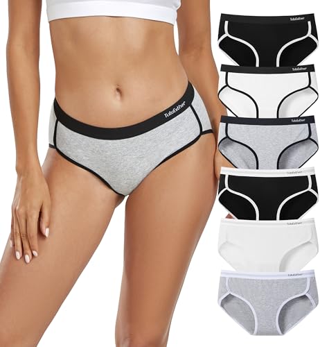 Sous-vêtements en coton doux femme taille moyenne lot culotte slip respirant