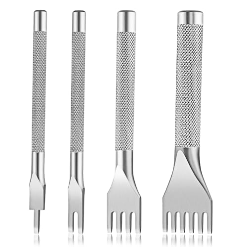 ZXIIXZ 4-Pack Leather Stitching Punch