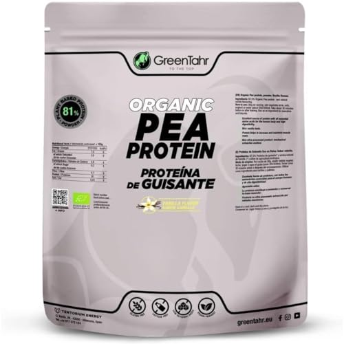 Green Tahr Proteína de Guisante Sabor Vainilla 750g