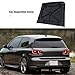 Briny River 2pcs Car Rear Trunk Taillight Cover 5K6867658 5K6867657 Compatible with VW Golf MK6 2008-2013 (L+R)