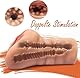 2 in1 Taschenmuschi Set für Männer inkl. Gleitgel lubricant, Flashlight Sexspielzeug Mann realistisch & extrem weich - Pocket Pussy Masturbator Sex Spielzeug
