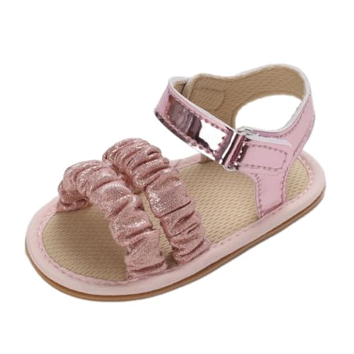 girls size 1 sandal Ruffle Bowknot Premium Soft Sole Open Toe Breathable Summer Outdoor Shoes Baby Sandals 0 12 Months
