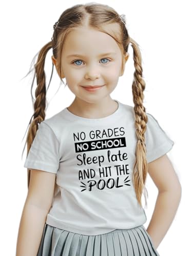 Image of hrcfbk Kids Toddler Little Boys Girls Last Day of School T-Shirt End of School Year Summer Holiday Shirt