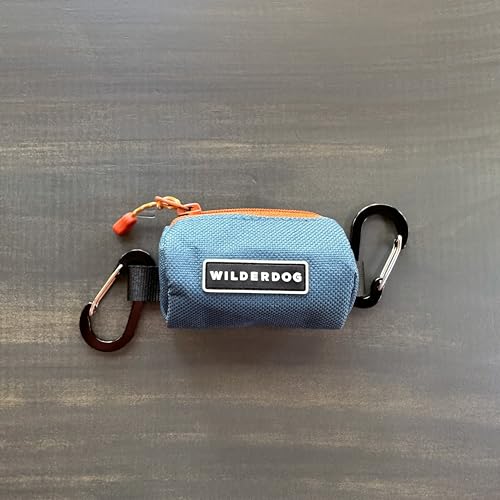 Image of Wilderdog Dog Poop Bag Holder - Pacific Blue