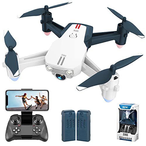 4DRC V15  Drohne für Kinder mit 1080P Kamera ,Faltbar RC Quadcopter mit FPV Live Übertragung,Höhenhaltung,One Key Start/Landen,Headless Modus,3D Flips